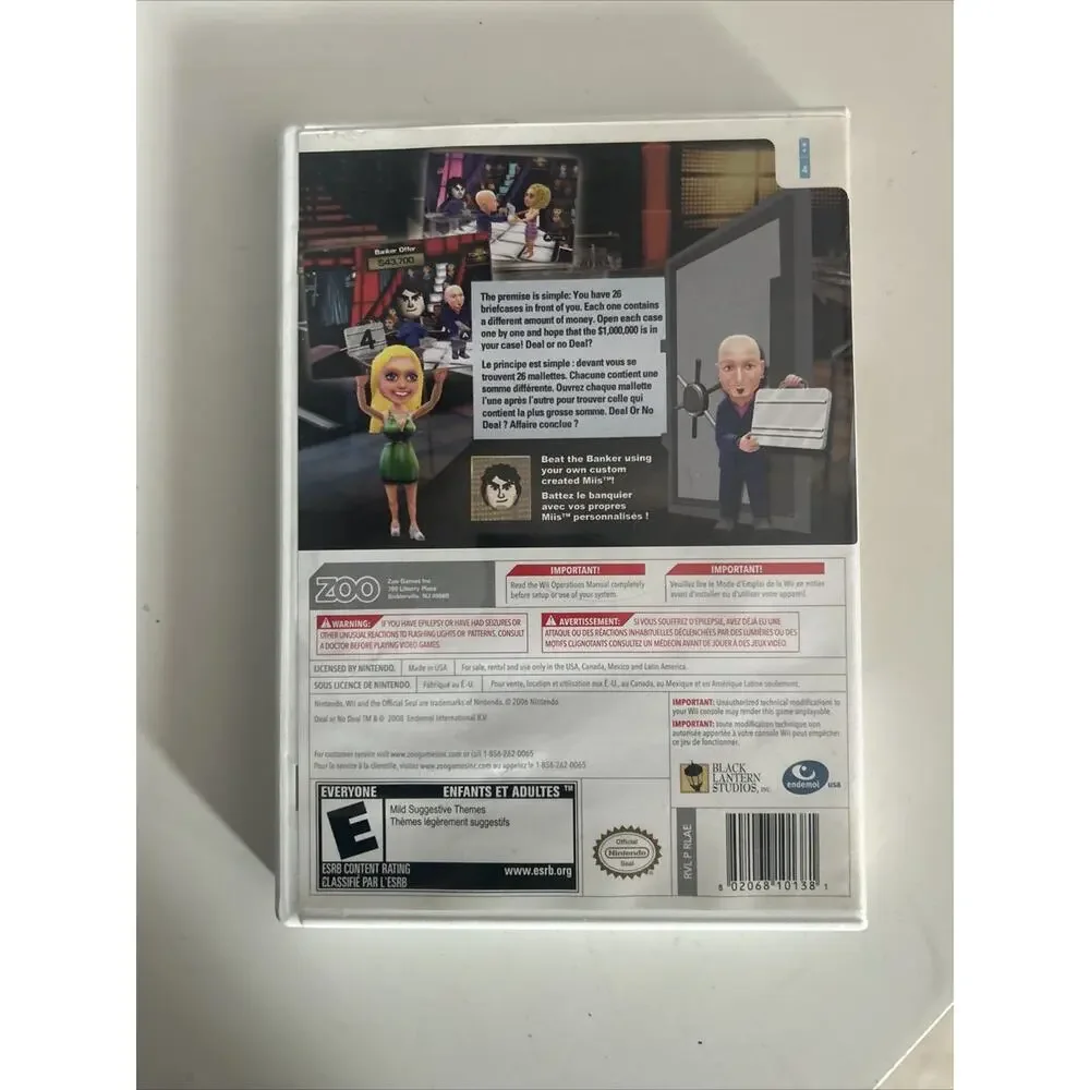 Deal or No Deal - Nintendo Wii